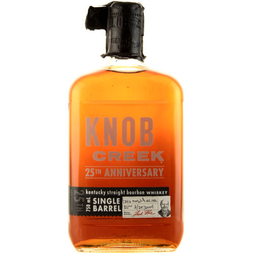 Knob Creek 25th Anniversary Single Barrel Kentucky Straight Bourbon Whiskey 750ml