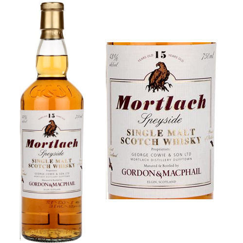 Gordon & Macphail Mortlach 15 Year Old Speyside Single Malt Scotch 750ml