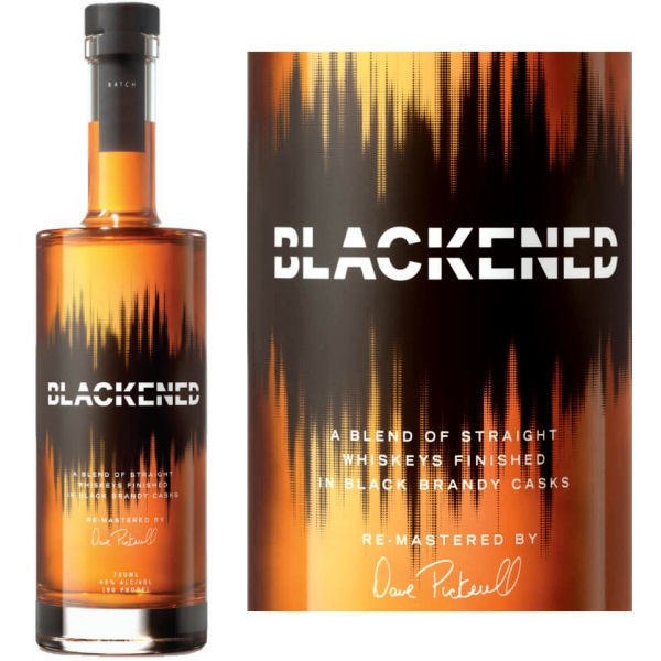 Blackened by Metallica Batch 089 American Whiskey 750ml