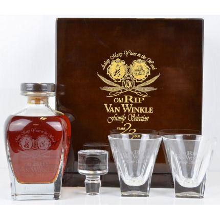 Old Rip Van Winkle 23 Year Old Bourbon Whiskey Decanter Set 750ml
