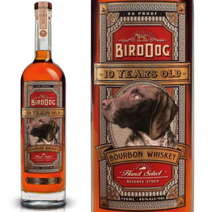 Bird Dog 10 Year Old Bourbon Whiskey 750ml